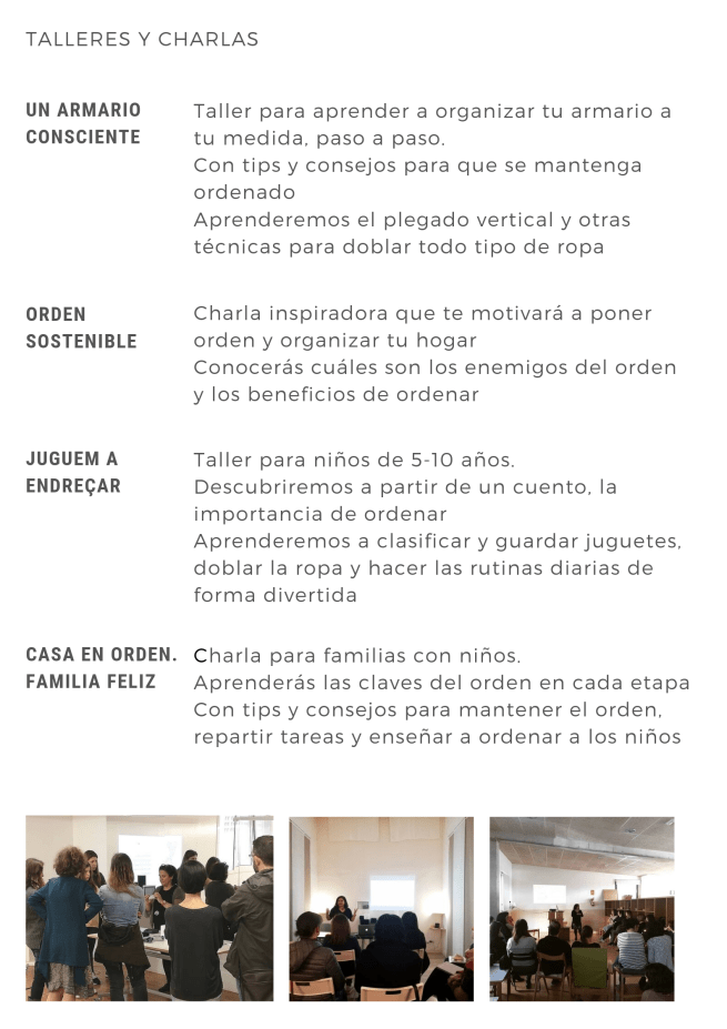 web-Charlas y Tallers